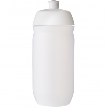 Logo trade promotional merchandise picture of: HydroFlex™ Clear 500 ml squeezy sport bottle